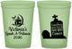 Custom Halloween 16 oz Glow In The Dark Cups - Haunted House | 250031
