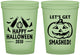Custom Halloween 16 oz Glow In The Dark Cups - Lets Get Smashed | 250036