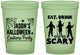 Custom Halloween 16 oz Glow In The Dark Cups - Eat Drink Be Scary | 250038