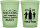 Custom Halloween 16 oz Glow In The Dark Cups - Werewolf Witch | 250039