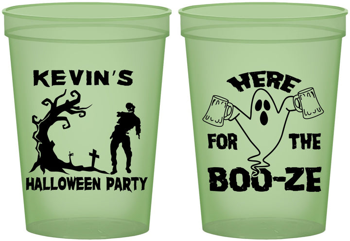 Custom Halloween 16 oz Glow In The Dark Cups - Ghost | 250046