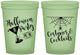 Custom Halloween 16 oz Glow In The Dark Cups - Costumes Cocktails | 250048