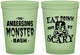 Custom Halloween 16 oz Glow In The Dark Cups - Werewolf Monster | 250064
