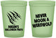 Custom Halloween 16 oz Glow In The Dark Cups - Werewolf | 250068