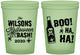 Custom Halloween 16 oz Glow In The Dark Cups - Boo Skeleton | 250078