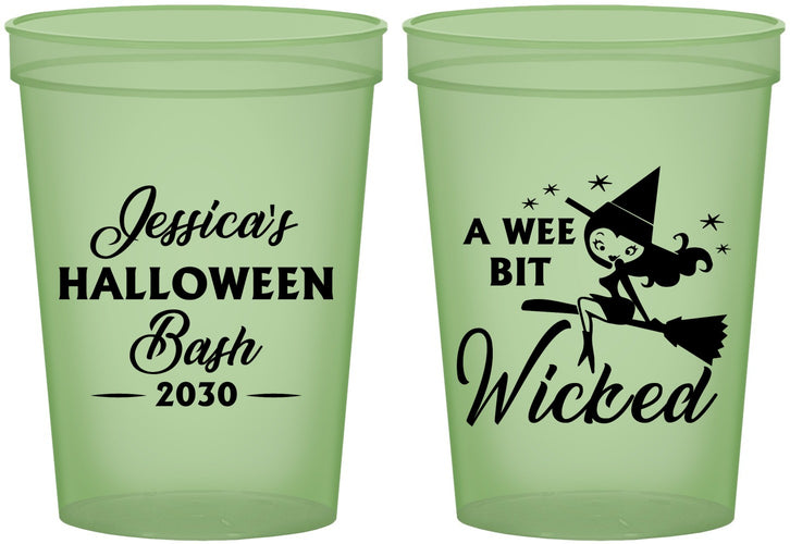 Custom Halloween 16 oz Glow In The Dark Cups - Witch | 250091