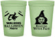 Custom Halloween 16 oz Glow In The Dark Cups - Resting Witch Face | 250099