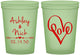 Custom Wedding 16 oz Glow In The Dark Cups - Love | 252