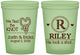 Custom Wedding 16 oz Glow In The Dark Cups - We Tied The Knot | 260