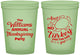 Custom Thanksgiving 16 oz Glow In The Dark Cups - Turkey | 260005
