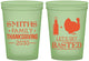 Custom Thanksgiving 16 oz Glow In The Dark Cups - Lets Get Basted | 260008