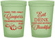 Custom Thanksgiving 16 oz Glow In The Dark Cups - Eat Drink Thankful | 260009