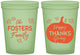 Custom Thanksgiving 16 oz Glow In The Dark Cups - Pumpkin | 260016