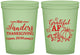 Custom Thanksgiving 16 oz Glow In The Dark Cups - Grateful Af | 260017