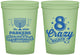 Custom Hanukkah 16 oz Glow In The Dark Cups - Eight Crazy Nights | 270010
