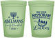 Custom Hanukkah 16 oz Glow In The Dark Cups - Menorah Latkes | 270019