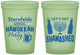 Custom Hanukkah 16 oz Glow In The Dark Cups - Menorah | 270026