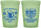Custom Hanukkah 16 oz Glow In The Dark Cups - Menorah | 270028