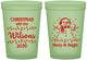 Custom Christmas 16 oz Glow In The Dark Cups - Snowman | 280002