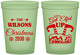 Custom Christmas 16 oz Glow In The Dark Cups - Lets Get Elfed Up | 280006
