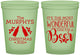 Custom Christmas 16 oz Glow In The Dark Cups - Wonderful Time For A Beer | 280012