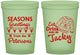 Custom Christmas 16 oz Glow In The Dark Cups - Eat Drink Be Jacky | 280016