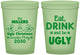 Custom Christmas 16 oz Glow In The Dark Cups - Ugly Sweater | 280023