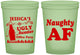 Custom Christmas 16 oz Glow In The Dark Cups - Eat Drink Be Ugly | 280024