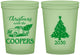 Custom Christmas 16 oz Glow In The Dark Cups - Naughty Af | 280025