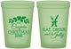 Custom Christmas 16 oz Glow In The Dark Cups - Eat Drink And Be Jolly | 280033