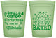Custom Christmas 16 oz Glow In The Dark Cups - Lets Get Baked | 280039