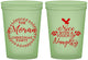 Custom Christmas 16 oz Glow In The Dark Cups - Touch Of Naughty | 280048