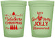 Custom Christmas 16 oz Glow In The Dark Cups - Let Is Snow | 280050