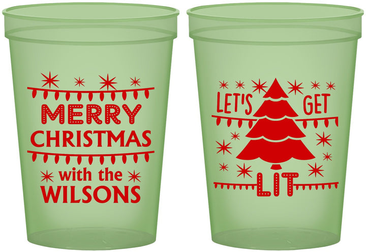 Custom Christmas 16 oz Glow In The Dark Cups - Nutcracker | 280052