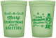 Custom Christmas 16 oz Glow In The Dark Cups - Snowflakes | 280053