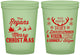 Custom Christmas 16 oz Glow In The Dark Cups - Reindeer | 280062