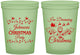 Custom Christmas 16 oz Glow In The Dark Cups - Wine | 280068