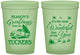 Custom Christmas 16 oz Glow In The Dark Cups - Season Greetings | 280071