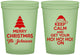 Custom Christmas 16 oz Glow In The Dark Cups - Ho Ho Ho | 280076