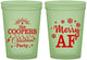 Custom Christmas 16 oz Glow In The Dark Cups - Merry Af | 280078