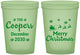 Custom Christmas 16 oz Glow In The Dark Cups - Santa Claus | 280079