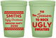 Custom Christmas 16 oz Glow In The Dark Cups - Ugly Sweater | 280080