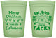 Custom Christmas 16 oz Glow In The Dark Cups - Eat Drink Tacky | 280081