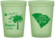 Custom Christmas 16 oz Glow In The Dark Cups - South Carolina | 280083