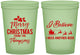 Custom Christmas 16 oz Glow In The Dark Cups - Santa Claus | 280086
