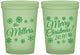 Custom Christmas 16 oz Glow In The Dark Cups - Snowflakes | 280089