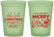 Custom Christmas 16 oz Glow In The Dark Cups - Cocktail | 280098