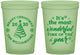 Custom Christmas 16 oz Glow In The Dark Cups - Wonderful Time For A Beer | 280099