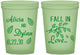Custom Wedding 16 oz Glow In The Dark Cups - Fall In Love | 283