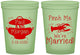 Custom Wedding 16 oz Glow In The Dark Cups - Crawfish Boil | 288